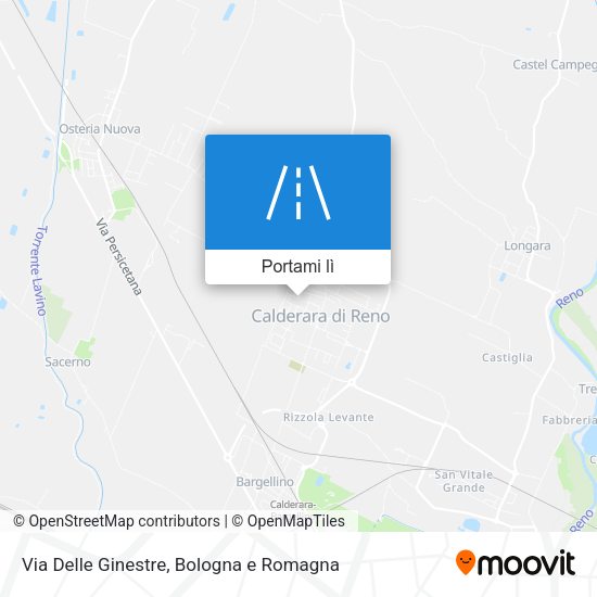 Mappa Via Delle Ginestre