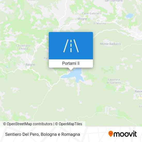 Mappa Sentiero Del Pero