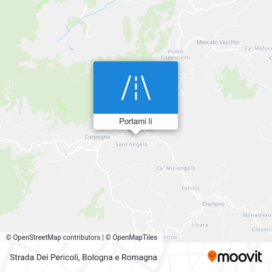 Mappa Strada Dei Pericoli