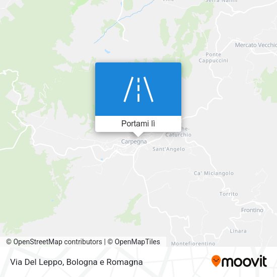 Mappa Via Del Leppo