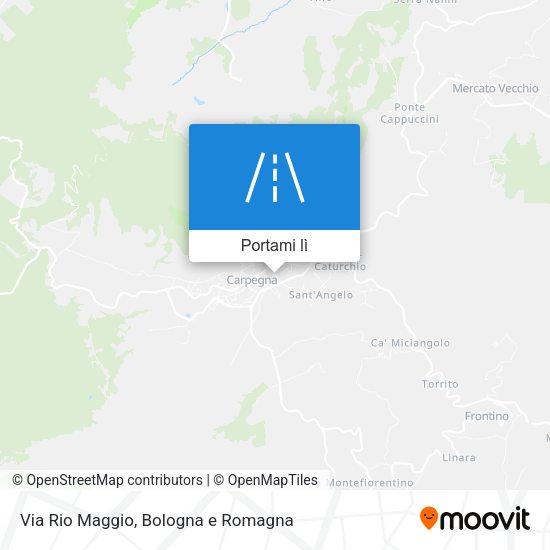 Mappa Via Rio Maggio
