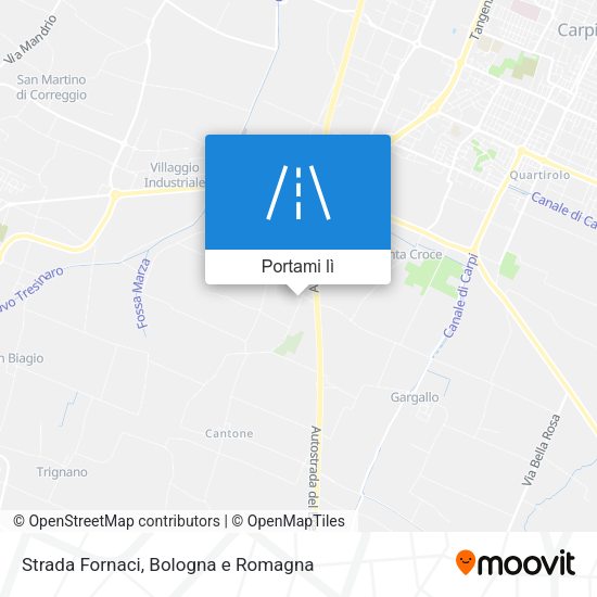 Mappa Strada Fornaci