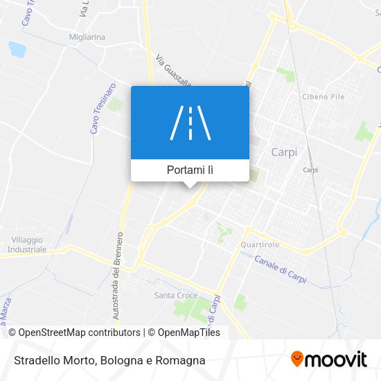 Mappa Stradello Morto