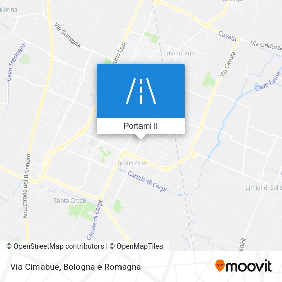 Mappa Via Cimabue