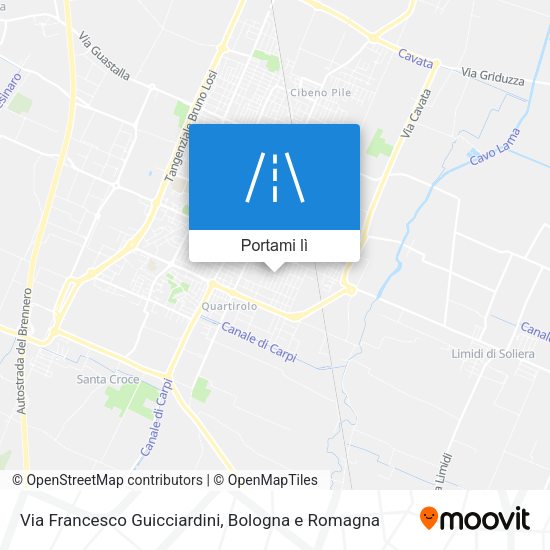 Mappa Via Francesco Guicciardini