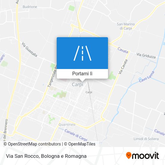 Mappa Via San Rocco