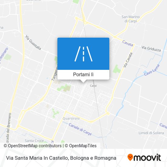 Mappa Via Santa Maria In Castello