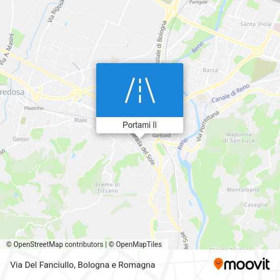 Mappa Via Del Fanciullo
