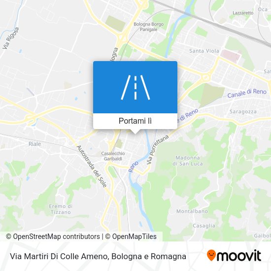 Mappa Via Martiri Di Colle Ameno