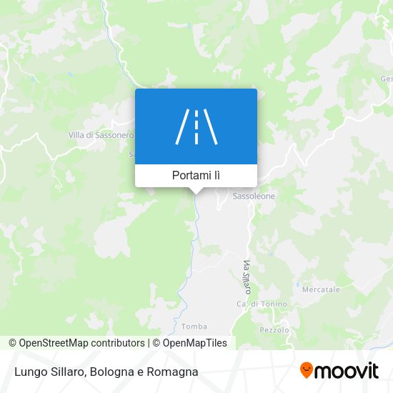 Mappa Lungo Sillaro
