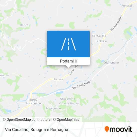 Mappa Via Casalino