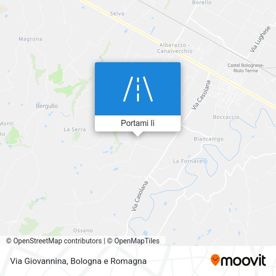 Mappa Via Giovannina