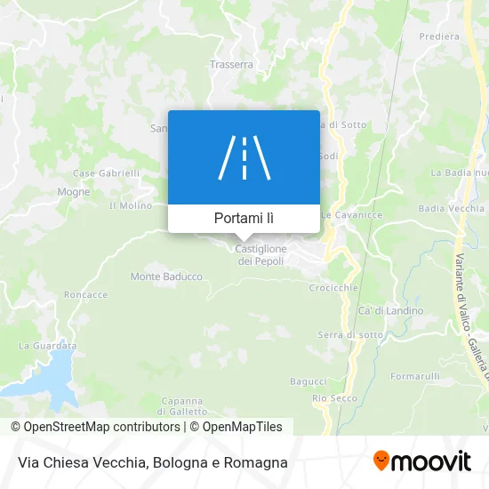 Mappa Via Chiesa Vecchia