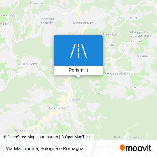 Mappa Via Madonnina