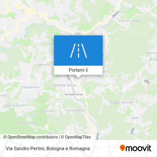 Mappa Via Sandro Pertini