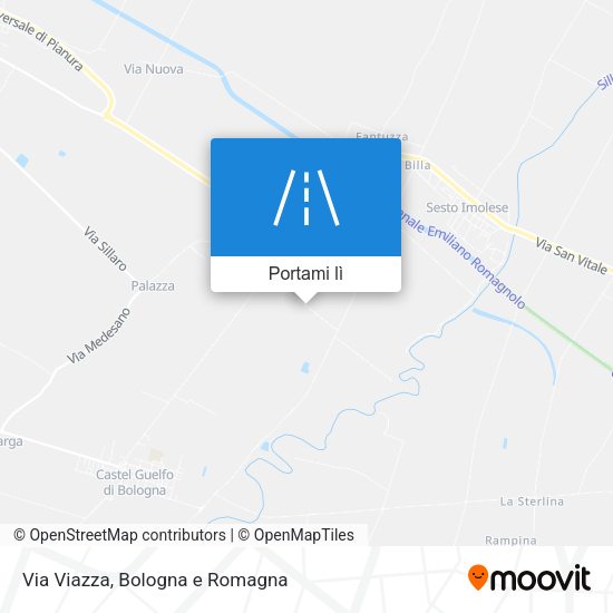 Mappa Via Viazza
