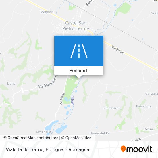 Mappa Viale Delle Terme