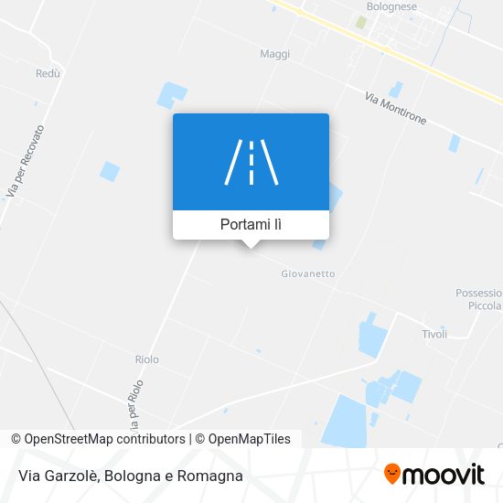 Mappa Via Garzolè