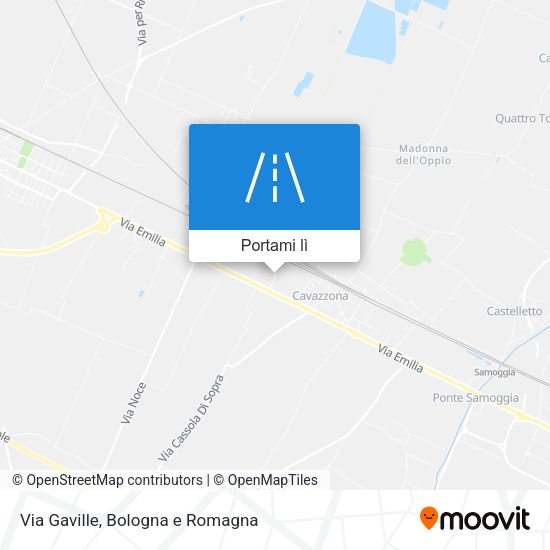 Mappa Via Gaville