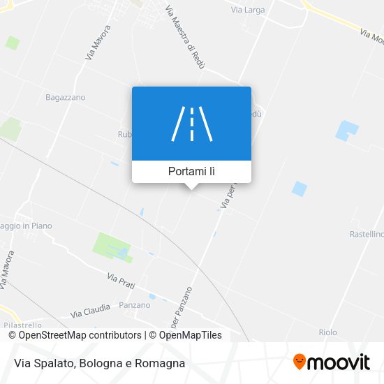Mappa Via Spalato