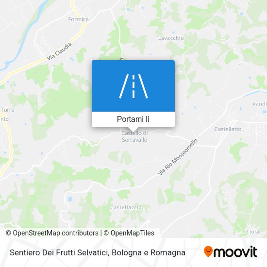Mappa Sentiero Dei Frutti Selvatici
