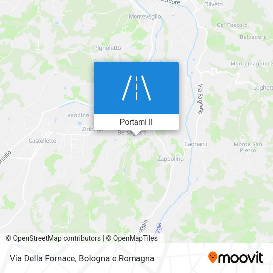 Mappa Via Della Fornace