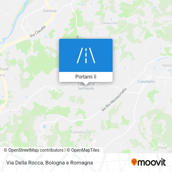 Mappa Via Della Rocca