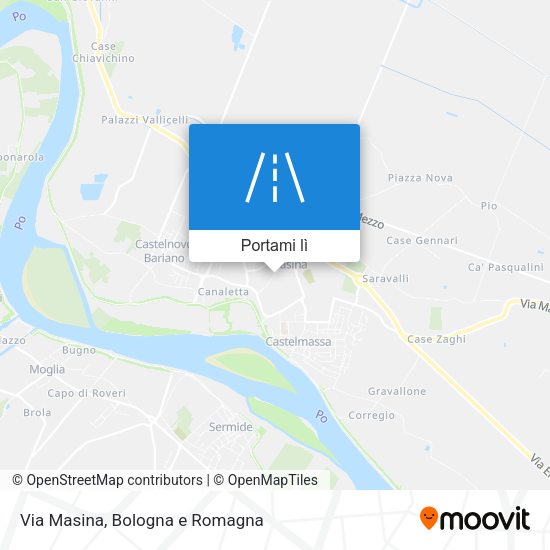 Mappa Via Masina
