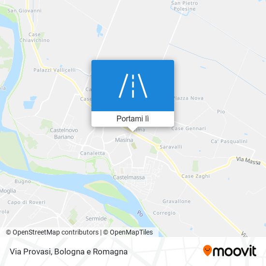 Mappa Via Provasi