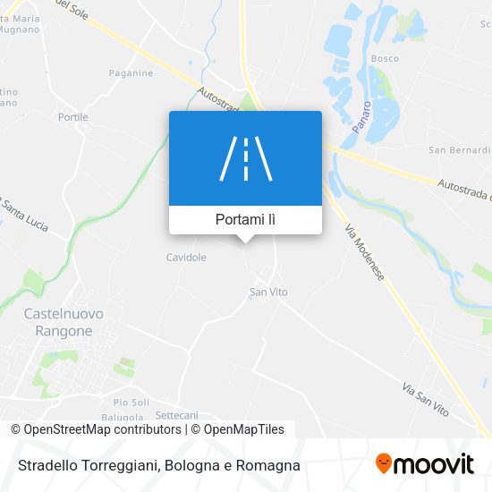 Mappa Stradello Torreggiani