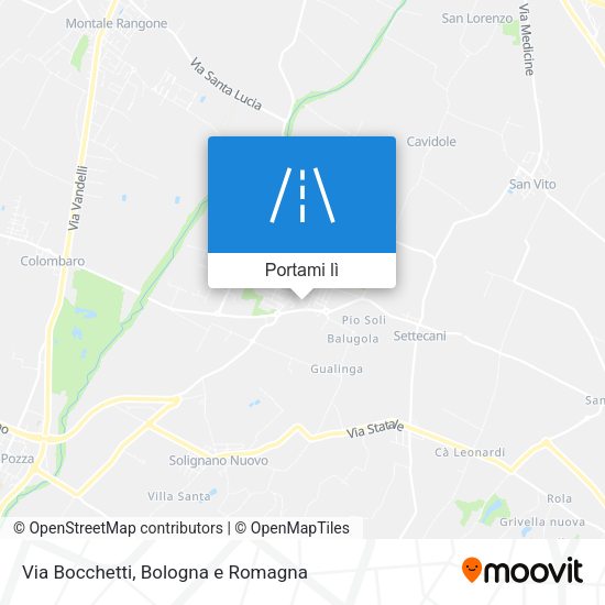 Mappa Via Bocchetti