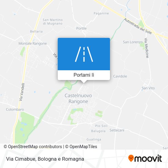 Mappa Via Cimabue