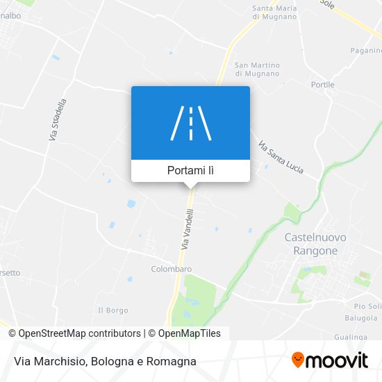 Mappa Via Marchisio