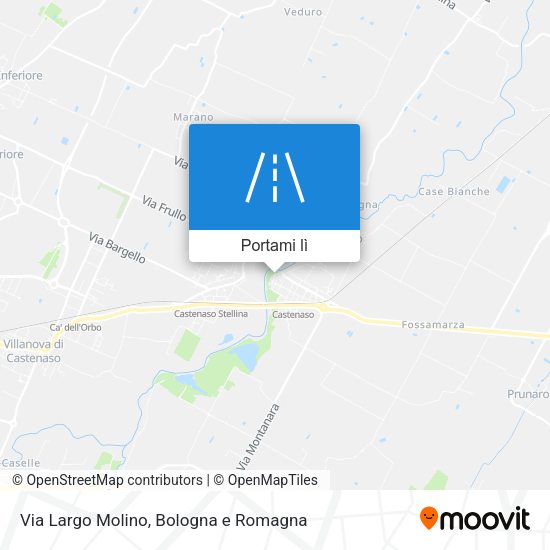Mappa Via Largo Molino