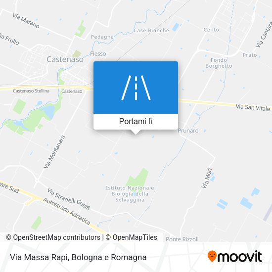 Mappa Via Massa Rapi
