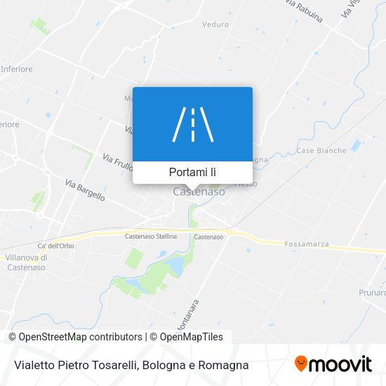 Mappa Vialetto Pietro Tosarelli