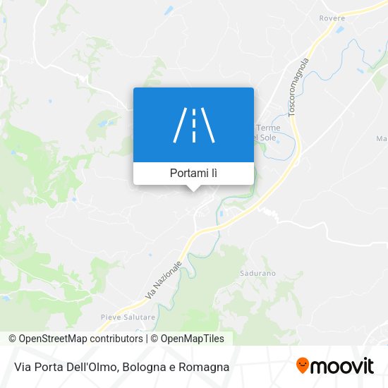 Mappa Via Porta Dell'Olmo