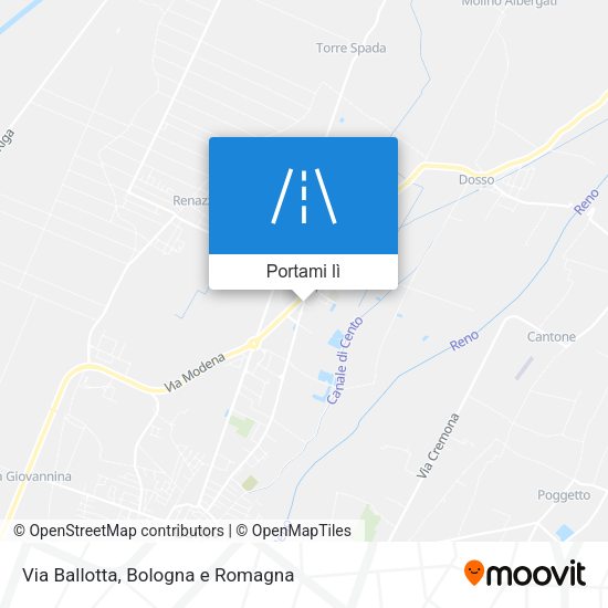 Mappa Via Ballotta