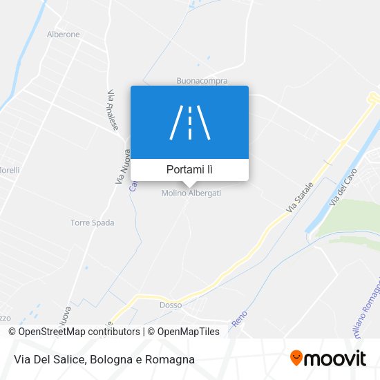 Mappa Via Del Salice