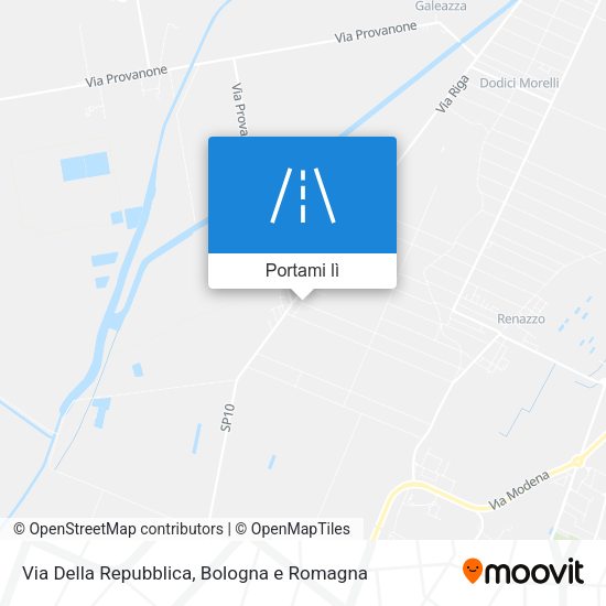 Mappa Via Della Repubblica