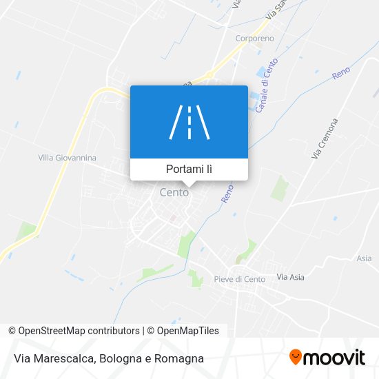 Mappa Via Marescalca