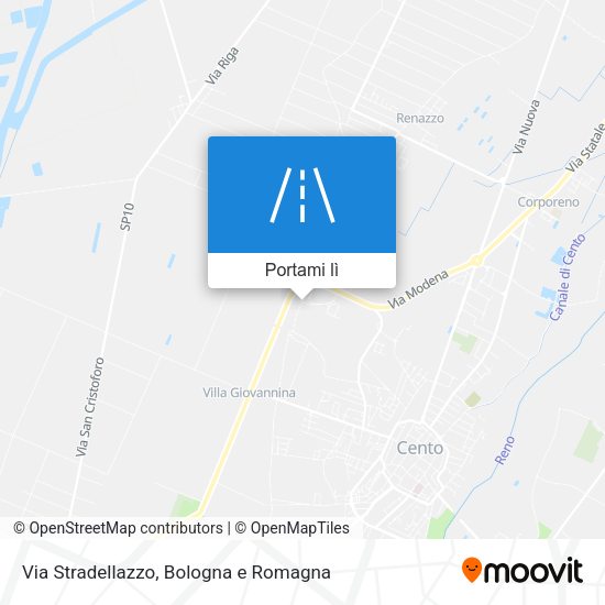 Mappa Via Stradellazzo
