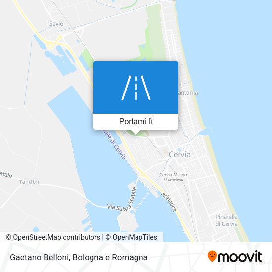 Mappa Gaetano Belloni