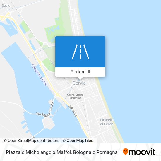 Mappa Piazzale Michelangelo Maffei