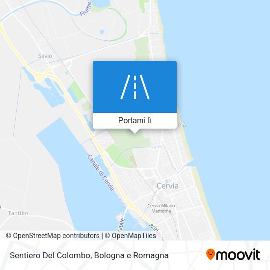 Mappa Sentiero Del Colombo