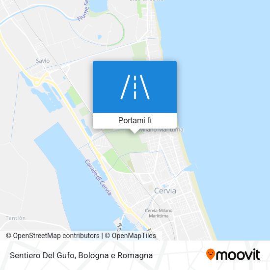 Mappa Sentiero Del Gufo