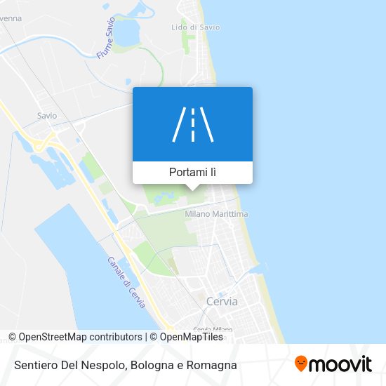 Mappa Sentiero Del Nespolo