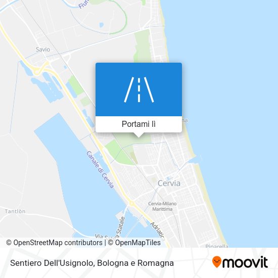Mappa Sentiero Dell'Usignolo