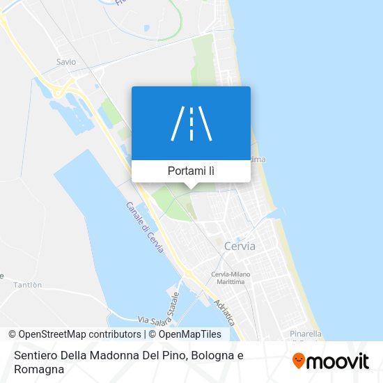Mappa Sentiero Della Madonna Del Pino