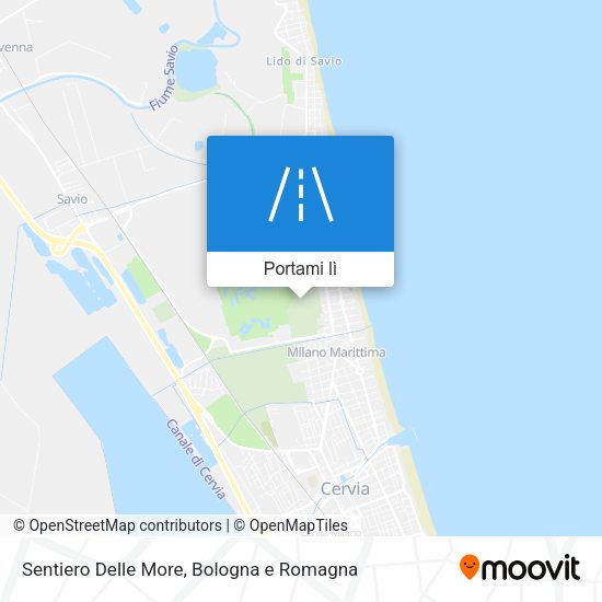 Mappa Sentiero Delle More